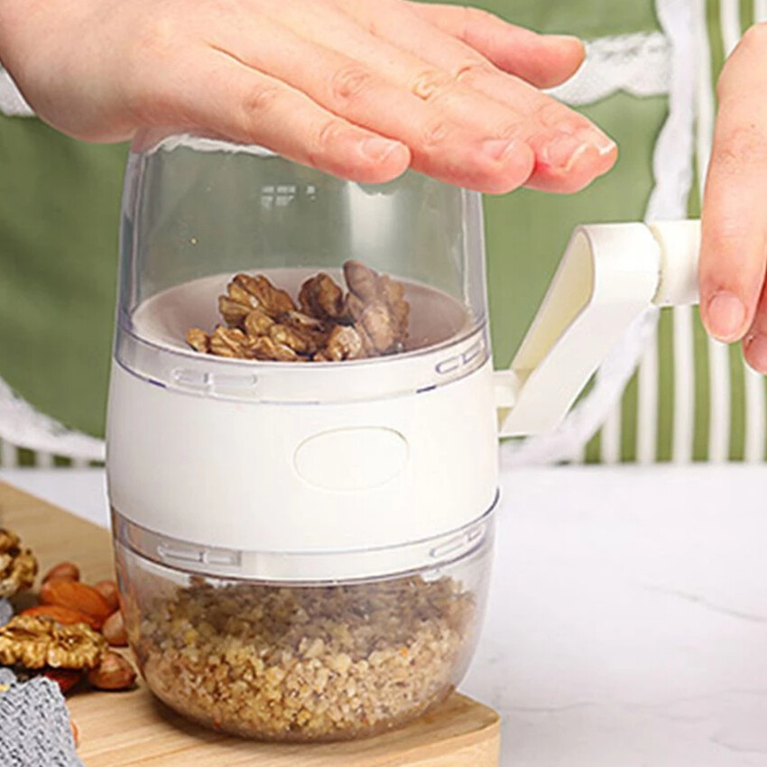 Máy Nghiền Hạt Bằng Tay Tại Nhà Máy Nghiền Trái Cây Sấy Đậu Phộng Máy Băm Đa Năng Thiết Bị Nghiền Dụng Cụ Nhà Bếp