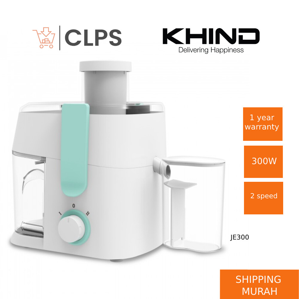 Khind JE300 Juicer Extractor 300W Mesin Buah Lazada