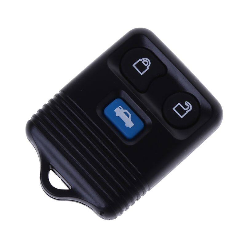3 buttons replacement remote key shell keyless entry fob case for ford escape transit mk6 connect 2000-2006 auto car key