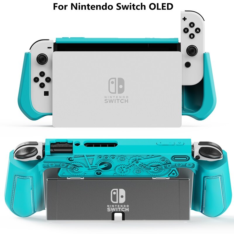 Ốp Bảo Vệ Vỏ Lưng Bọc Giáp Chống Sốc Cho Bộ Chuyển Đổi Nintendo & Switch Oled Ốp Điện Thoại TPU Tay Nắm