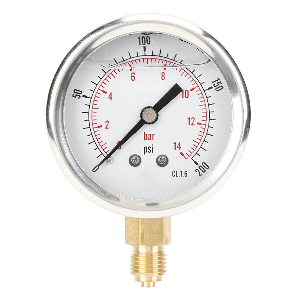 1/4BSP Y60 Radial เกจวัดความดันสำหรับอุตสาหกรรมครัวเรือนวัดความดัน