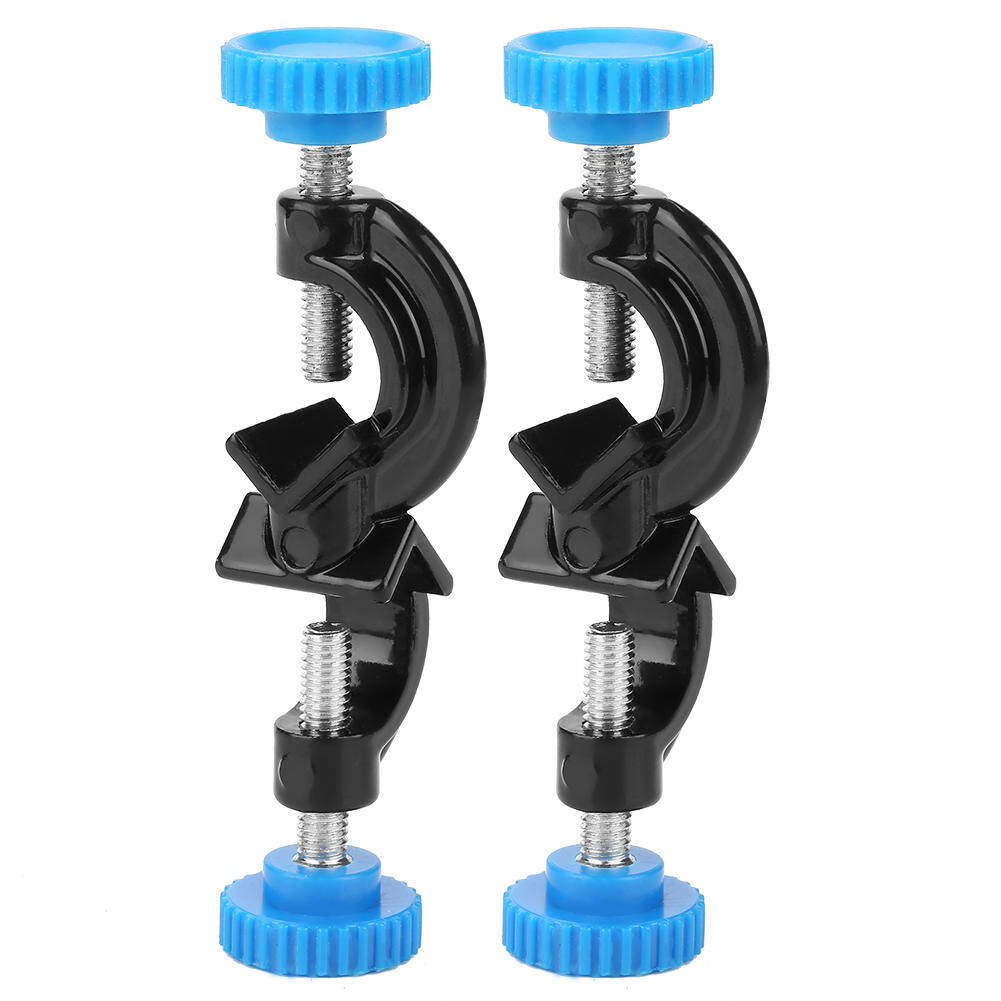 2pcs Large Laboratory Cross Clamp Holder Rod Stand Rack Claw Clip Grip Support