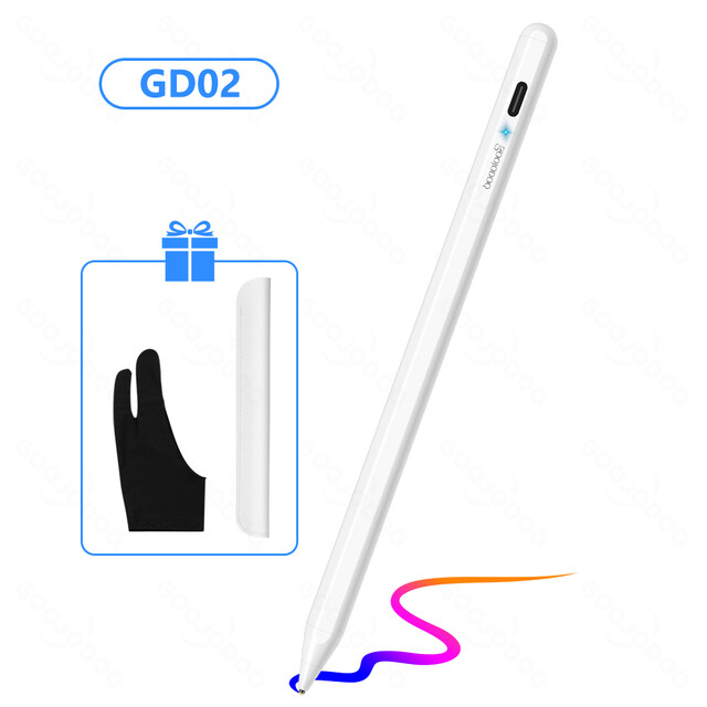GOOJODOQ Phổ Cho iPad Bút Chì Stylus Pen Cho Apple Pencil 1 2 Cảm Ứng Pen Cho IOS Android Surface...