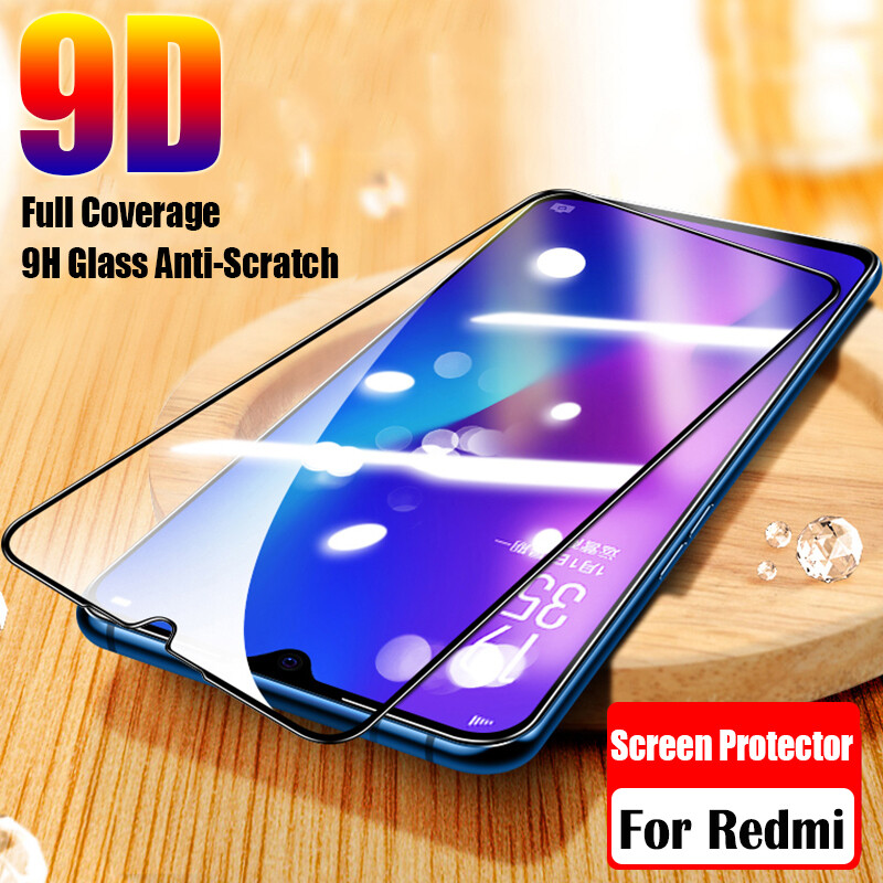 Screen Protector For Xiaomi Redmi 12C Glass Film Full Coverage Transparent 9H Glass Scratch-Resistant Anti-Fall Tempered Film