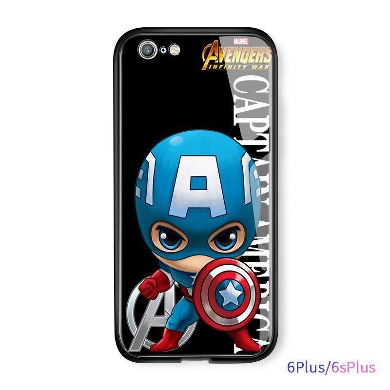 Giá Hontinga Ốp Lưng Điện Thoại Kính Cường Lực Cao Cấp Biệt Đội Advengers Siêu Anh Hùng Cho Tất Cả Các Dòng Iphone XS Max / Xs / XR / X / 8 Plus / 8 / 7 Plus / 7 / 6S Plus /6S / 6Plus / 6/ 5