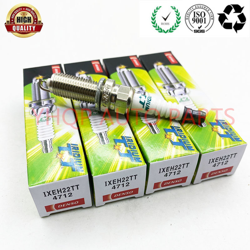 Hot denso iridium tt spark plug #4712 for almera 1.5 latio 1.6 grand livina mazda 2 3 6 cx3 ixeh22tt