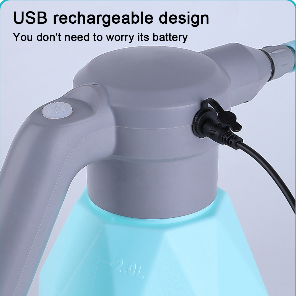 Bình Xịt Phun Sương Nhà Máy Điện Sạc USB Chế Độ Kép Cảm Biến Thông Minh Bình Tưới Nước Vườn Gia Đình Tự Động Bình Xịt Nước Đa Năng Dụng Cụ Vệ Sinh Cửa Sổ
