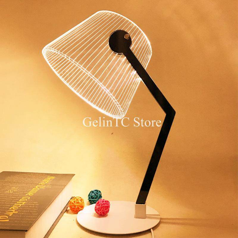 GelinTC Store Cú 3D LED Ánh Sáng Môi Trường Xung Quanh