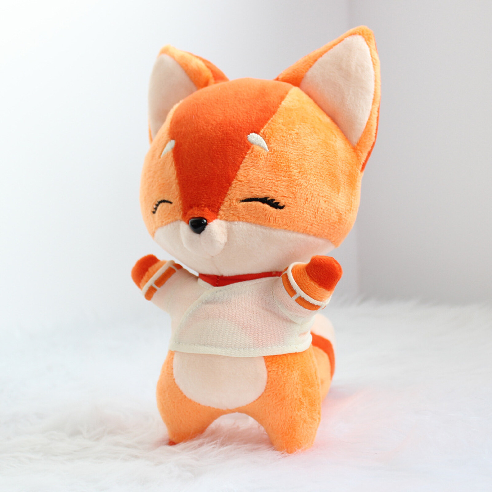 25cm Kiriko Fox Plush Toy Cute Shooting Game Character Doll Soft ...