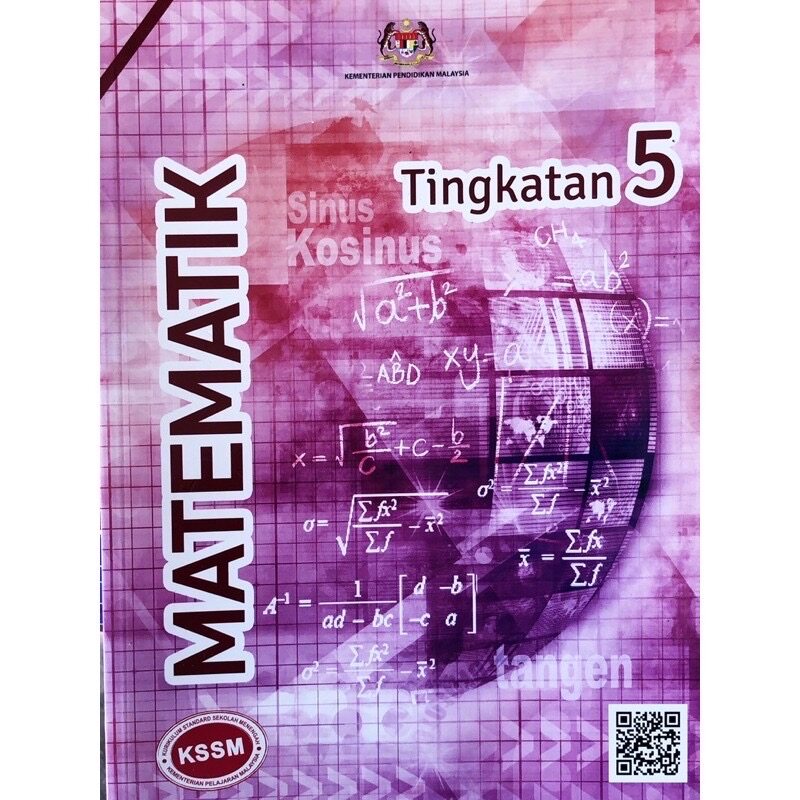 [KOH] MATEMATIK TINGKATAN 5 TEXTBOOK / BUKU TEKS MATEMATIK FORM 5 | Lazada