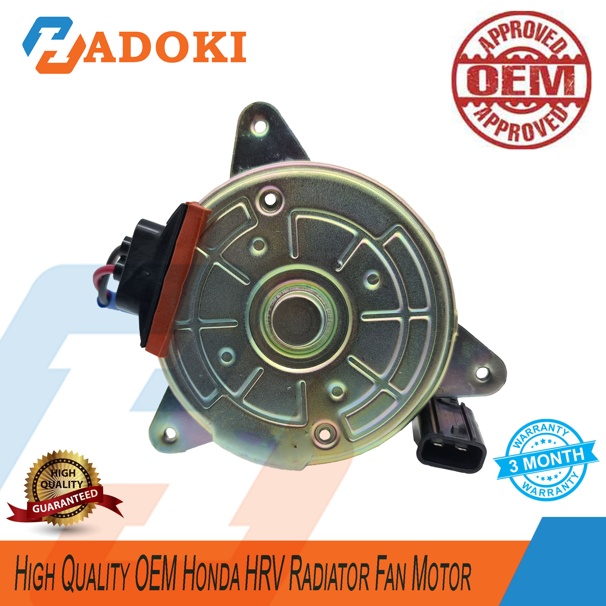 High Quality OEM Honda HRV Radiator Fan Motor Lazada