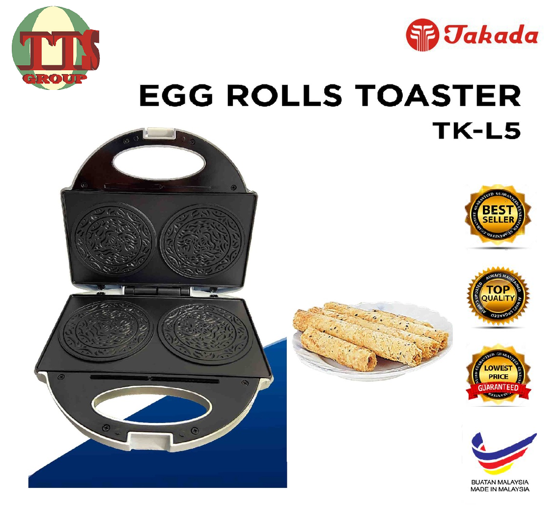 TTS TAKADA EGG ROLLS TOASTER/ MESIN KUIH KAPIT TKL5 TTS DISTRIBUTION