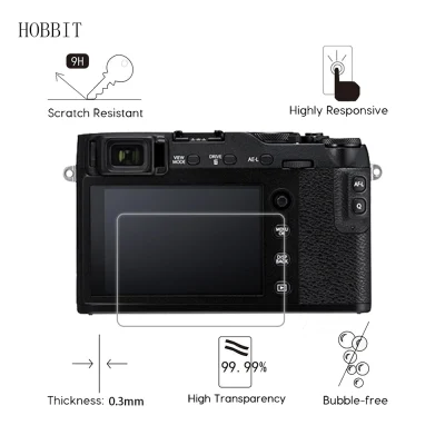2Pack For Fujifilm X-E3 XE3 Digital Camera 0.3mm 2.5D 9H Clear Tempered Glass Screen Protector LCD Anti-Scratch Film