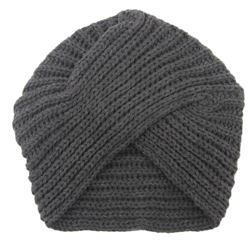 Knitted Spring Winter Hat Women Felt Hat Ladies Turban Head Wrap Caps for Women Twist Headwrap Hat Girls Croceht Beanies