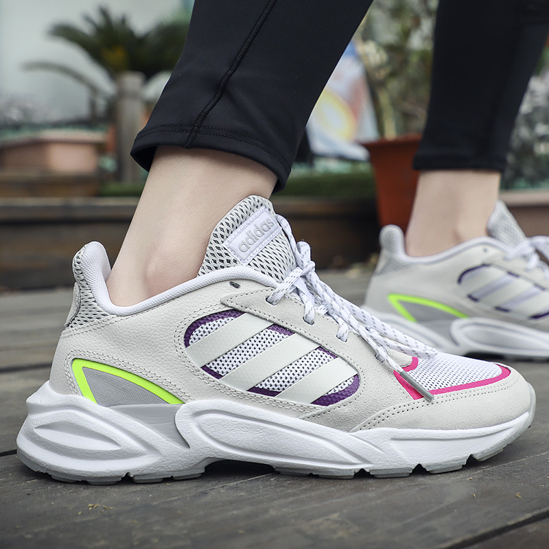 Adidas running shoes women's shoes spring 2021 new lightweight breathable  cushioning sports shoes EG8422 | Lazada Singapore