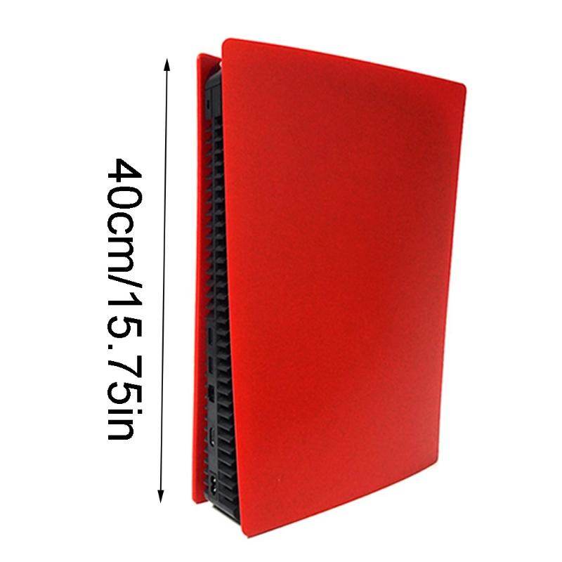 Skin Shell Case Cover Replacement Plate for PS5 Game Gaming Console Anti-Scratch Dustproof
