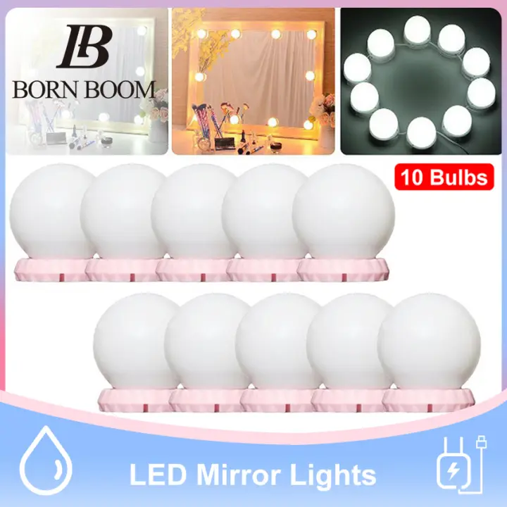 Bornboom Led Mirror Light Bulbs, Vanity Mirror Lights Daraz