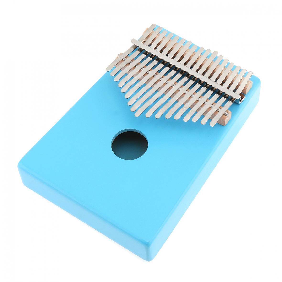 Slade 17 Phím kalimba ngón tay cái đàn piano với dụng cụ hiệu chỉnh đàn Túi khăn lau