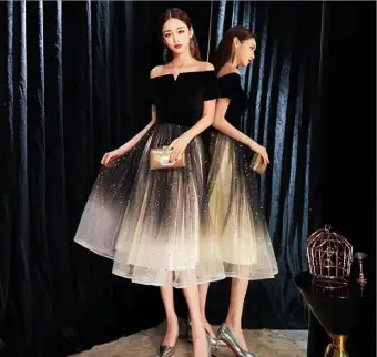 Jvivi 2019 New Arrival Slash Neck Off The Shoulder Womens Evening