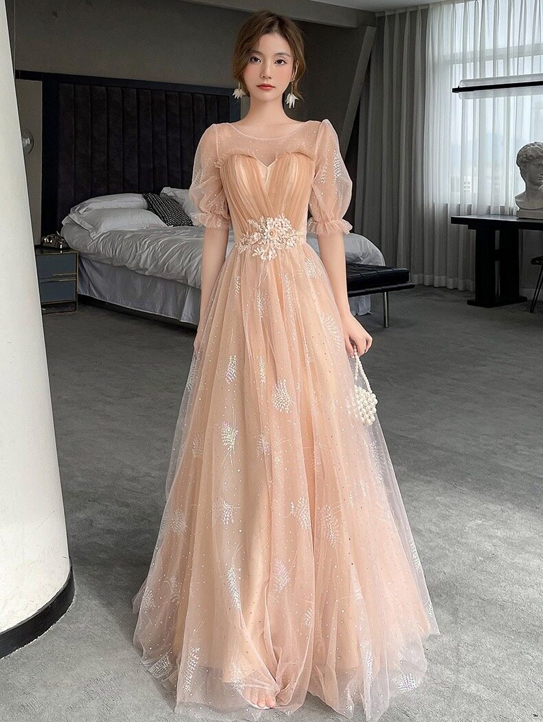 EAGLELY Banquet Long Dinner Evening Dress For Women Elegant 2023 Wedding Plus Size Party Ball