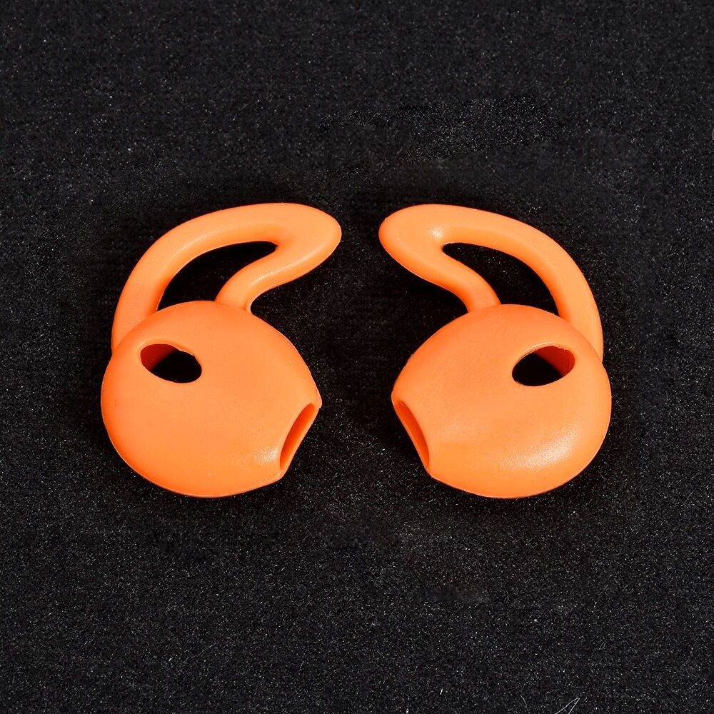 Silicone Earpods Earbud Cover and Ear hook Compatible with iPhone Earphones for Huawei For Xiaomi For OPPO Vivo Compatible with Apple