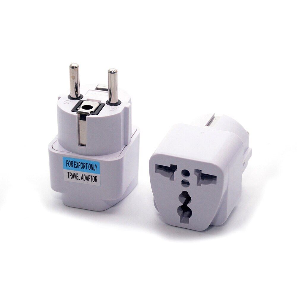 Universal Conversion plug Adapter US/AU/UK to DE KR Plug Socket Converter Travel Plug Germany Korea EU AC Power Plug