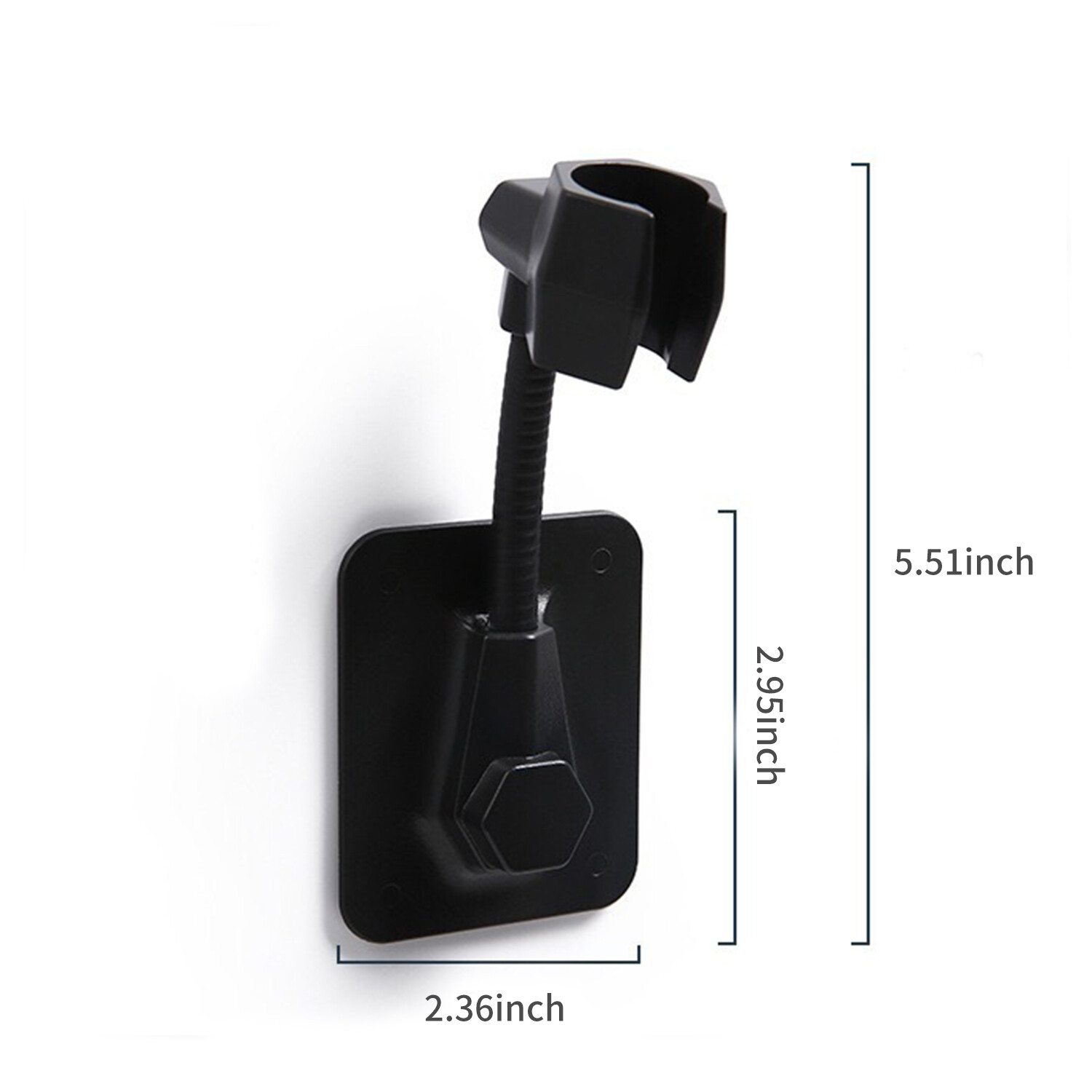Giá Đỡ Vòi Hoa Sen Xoay 360 ° Giá Đỡ Vòi Hoa Sen Cầm Tay Gắn Tường Có Thể Điều Chỉnh Tự Dính Giá Đỡ Vòi Sen Inox Thay Thế Cho Bồn Tắm Phòng Tắm