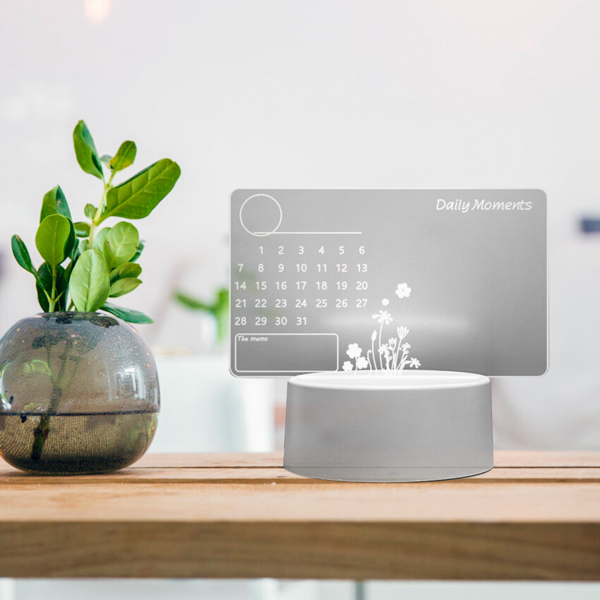 Creative Note Board Led Night Light Usb Message Board Holiday Light With Pen Desktop Small Table Lamp