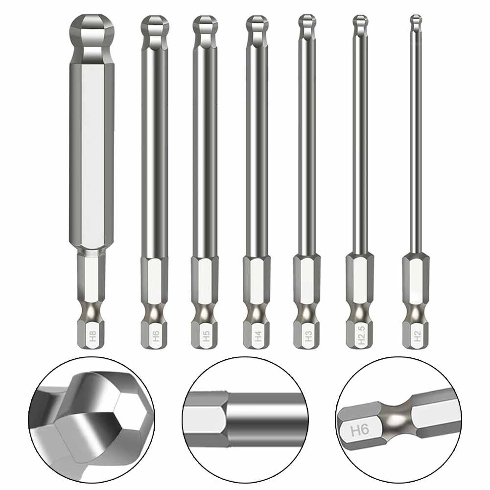 65mm Screwdriver Bit Ball Head Driver Bit Hex Bit Hex Screwdriver Bits
