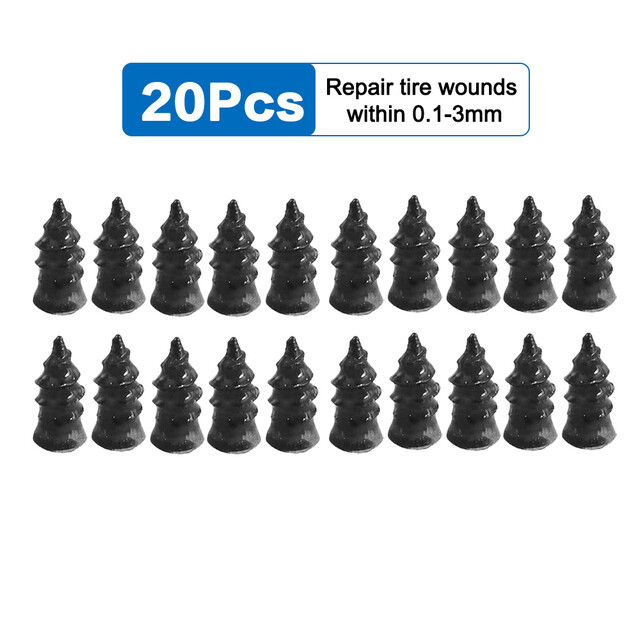10/20pcs Vacuum Tyre Repair Nail is Suitable for Puncture Repair of Automobile Motorcycle and Bicycle Tyres Tubeless Rubber Nail