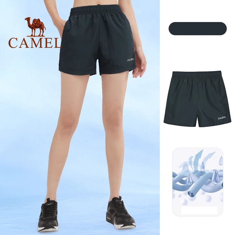 Camel sports shorts ladies summer couple running shorts thin loose breathable wear-resistant sports pants