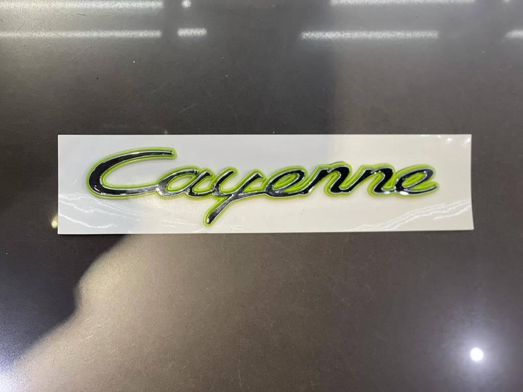 Porsche Cayenne Emblem Logo | Lazada