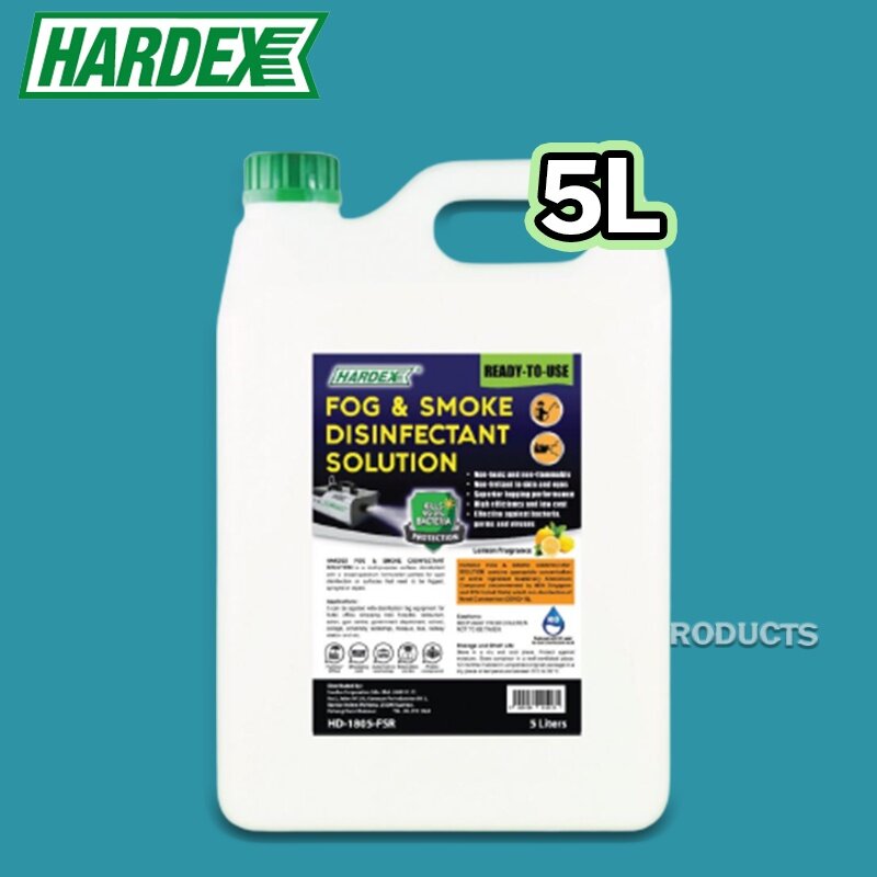 HARDEX All Purpose Disinfectant Solution Sanitizer / Fog & Smoke Ready
