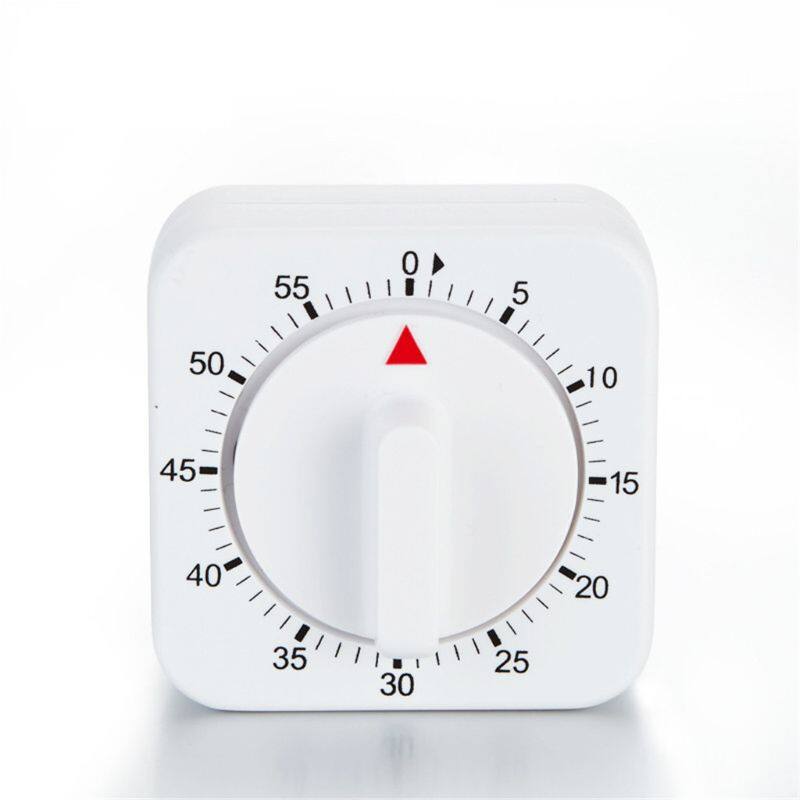 1pcs Square 60 Minute Mechanical Kitchen Cooking Timer Alarm Food P aration Baking popular