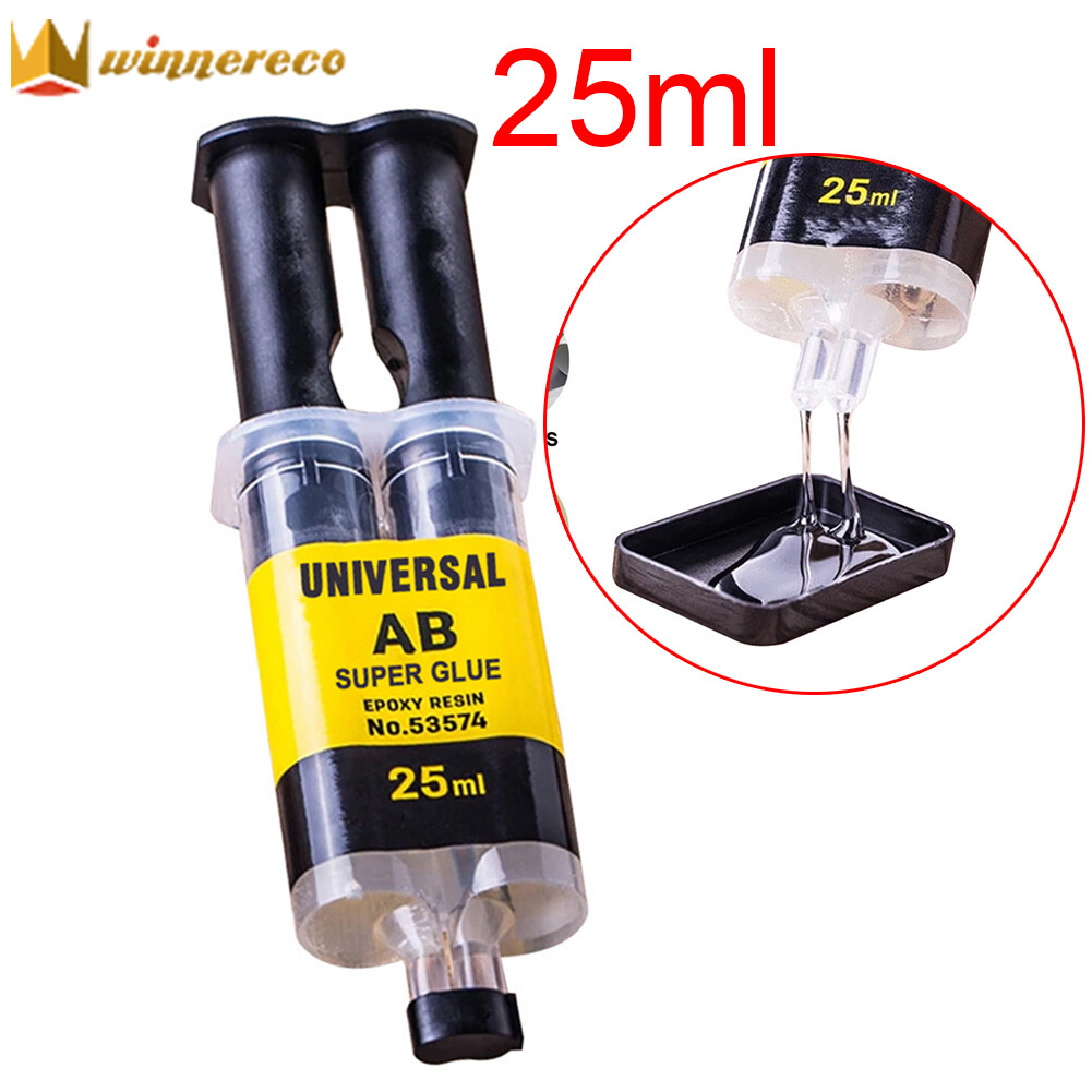 Universal AB Super Glue Quick-drying Epoxy Resin Liquid Glue Strong Adhesive Repair Glue Metal Home Appliances Casting Repair Glue for Car Home