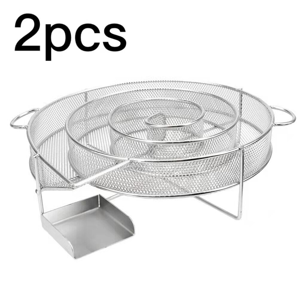 Smoker Salmon Bacon Fish Mini Apple Wood Chip Smoking Box Cold Smoke