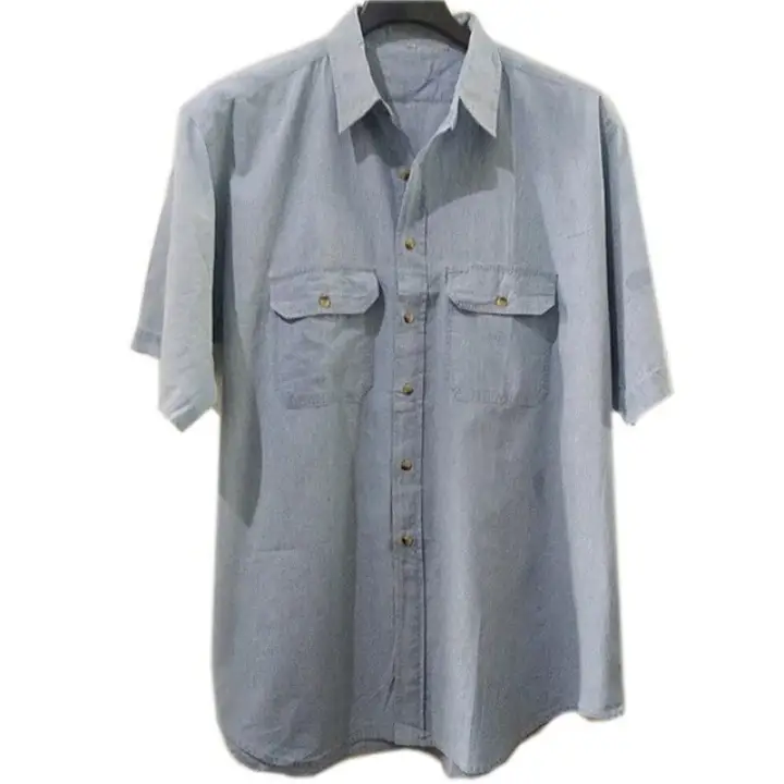 blue formal blouse