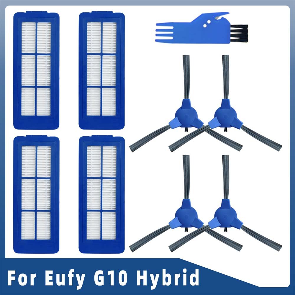 Replacement Parts For Eufy Robovac G10 Hybrid Robot Vacuum Cleaner Spare Parts Essories Side Brush Hepa Filter Mop Rag