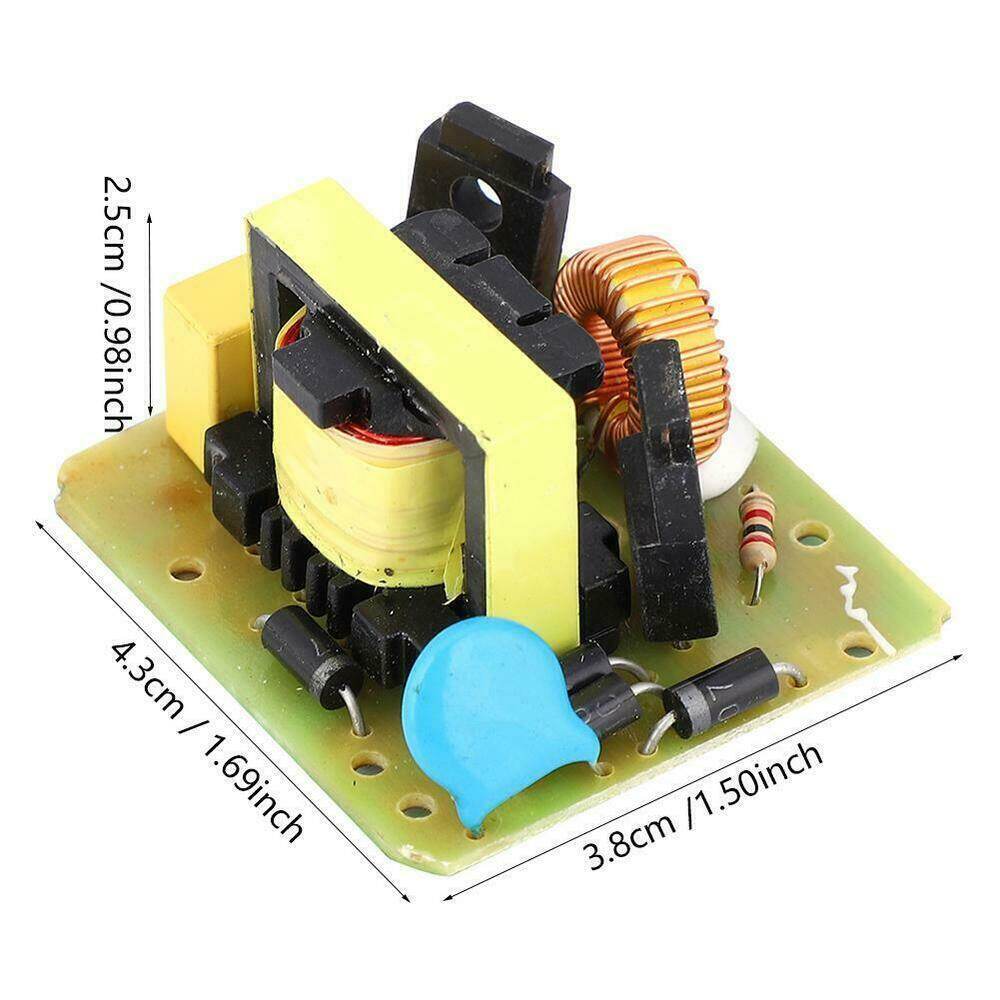 Mô Đun Biến Áp Tăng Áp 12V Lên 220V Bộ Chuyển Đổi 40W DC-AC Mô Đun Biến Đổi Nguồn Biến Tần Tăng Áp