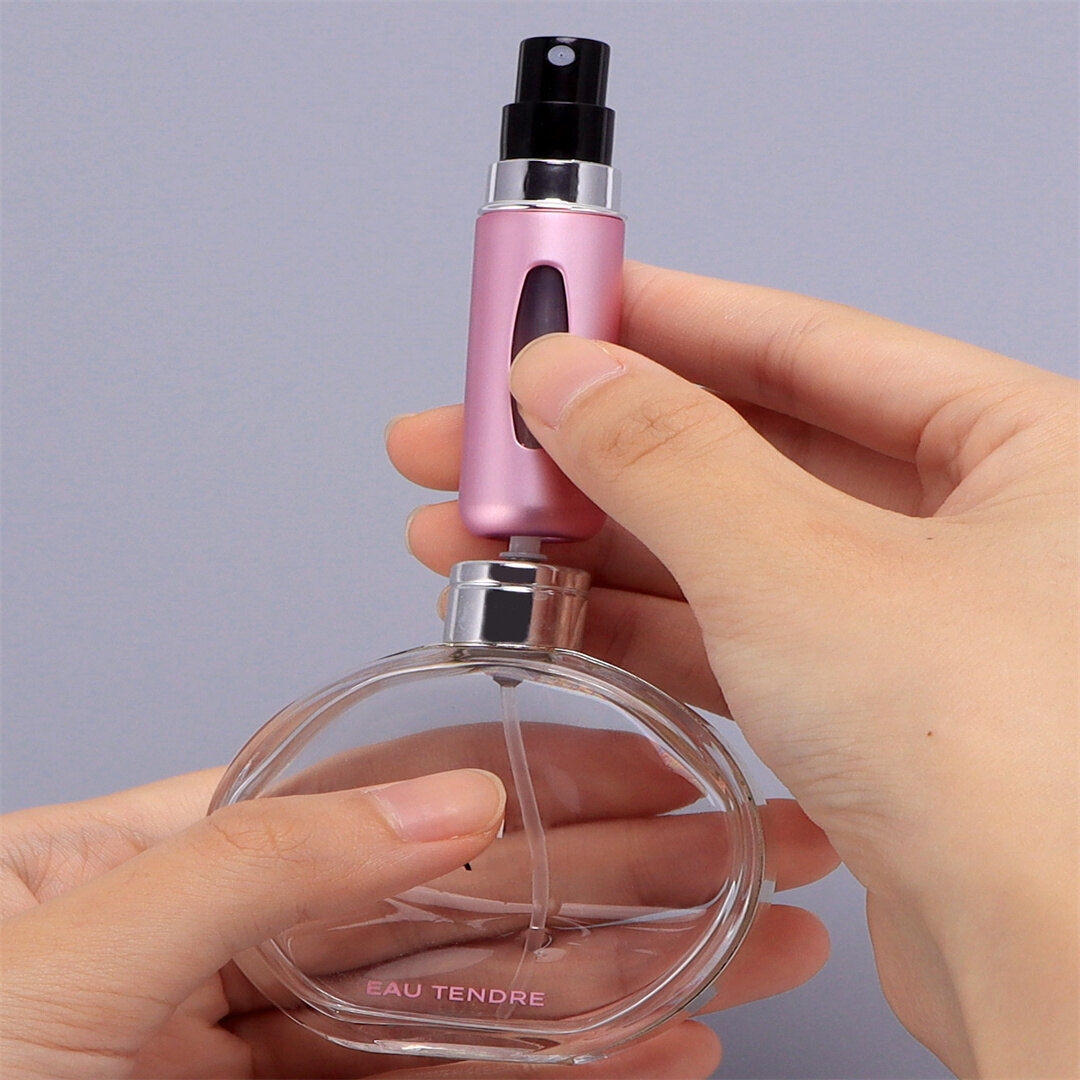 Dispensing Perfume Refillable Circulating Spray Bottle Makeup Bottle Travel Portable Perfume Sample Bottle