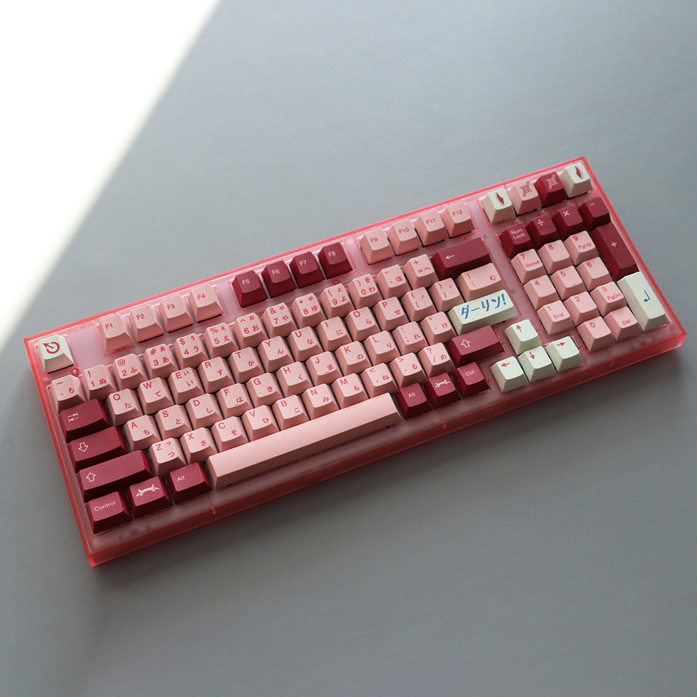 【Keycap only】gmk Darling Keycaps 129 Phím Cherry Profile PBT năm mặt thăng hoa Keycaps cho công tắc Cherry MX Bàn Phím Cơ RK61/Anne Pro 2/gk61