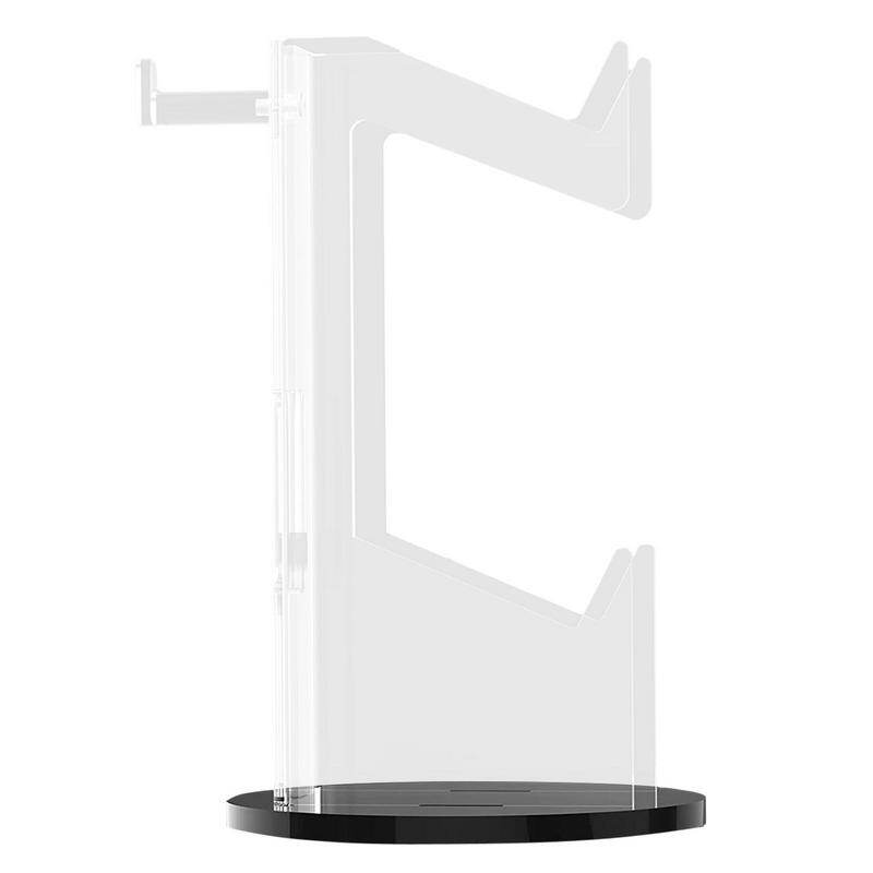 Phổ Tay cầm chơi game chủ pha lê Acrylic Gamepad hiển thị đứng Gamepad Khung giá đỡ Rack cho PS4/5 cho chuyển đổi