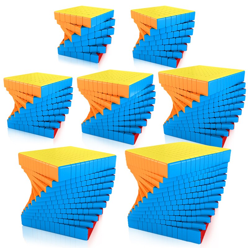 Cube Magnétique Moyu Meilong 9x9 – 75 Mm, Sans Autocollants, Réglage D'Élasticité – Casse-Tête Adulte Enfant, Dès 8 Ans