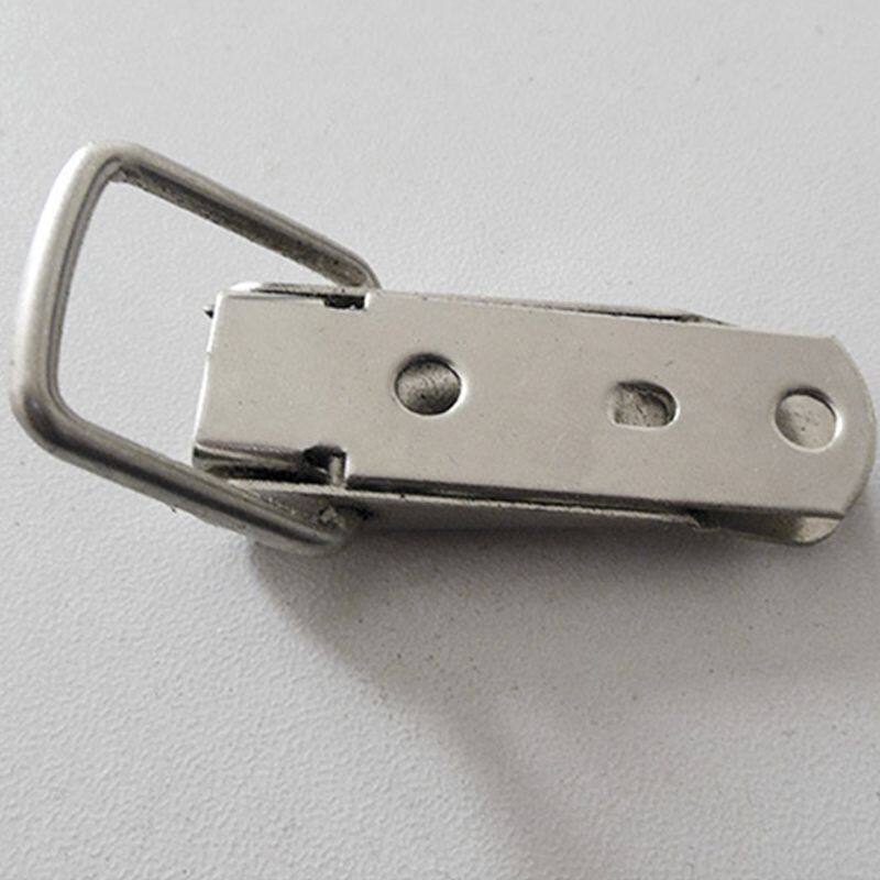 10 Pcs Spring Loaded Suitcase Box Locking Toggle Latch Hasp Lock Hardware Toolbox Case Locking Clasp Easy to Use