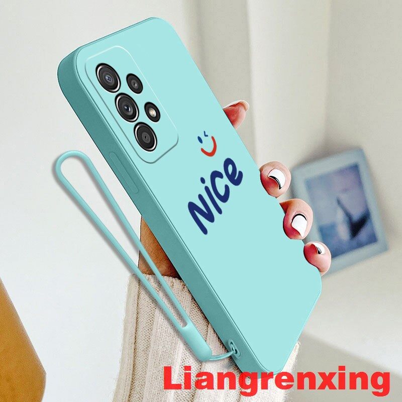 Casing SAMSUNG a52 samsung a52s 5g phone case Softcase Liquid Silicone Protector Smooth shockproof Bumper Cover new design YTNC01