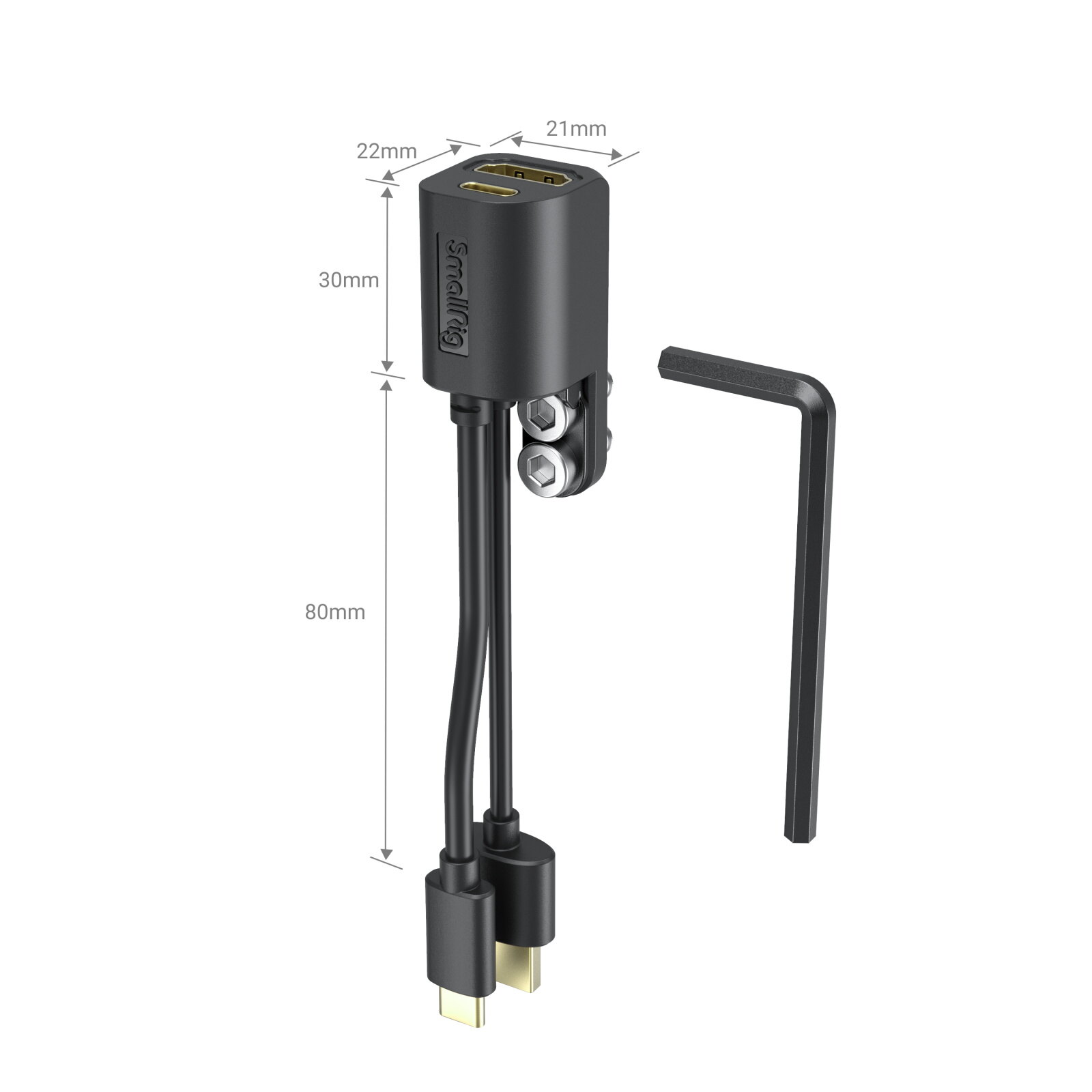 SmallRig Bộ Chuyển Đổi HDMI & Type-C, Cho BMPCC 4K & 6K, Máy Ảnh Cage 2960