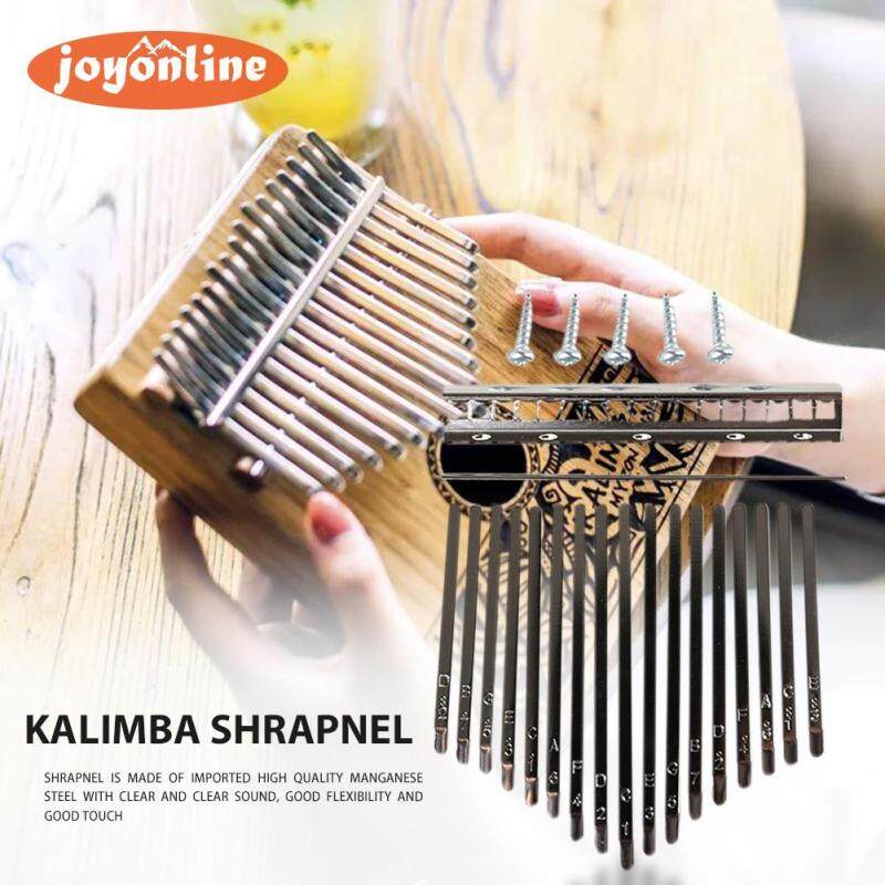 17 Keys Kalimba DIY Keys+Bridge Thumb Piano Musical Instrument Replacement Parts Malaysia