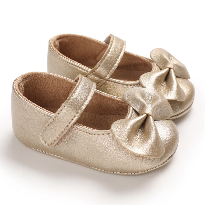 Gold baby sale shoes