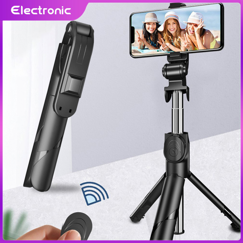 Gậy Chụp Ảnh Tự Sướng 3 Trong 1 Có Thể Gập Lại, Chân Máy Mini Có Thể Mở Rộng Với Điều Khiển Từ Xa, WiFi Và Bluetooth 4.0, Tương Thích Với Samsung, IOS Và Android