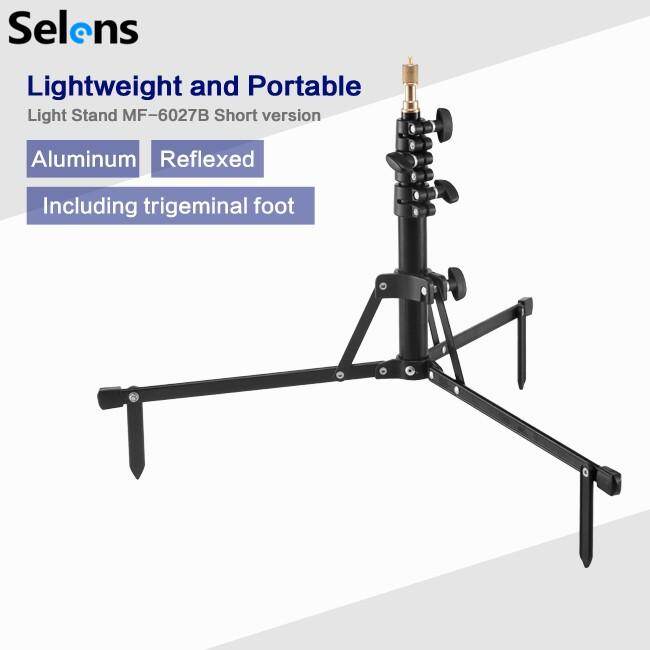 Selens Photo Studio Heavy Duty MF-6027B short Version Light Stand for video lighting support system holder Fotografie Accessoire